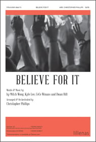 Believe for It SATB choral sheet music cover Thumbnail